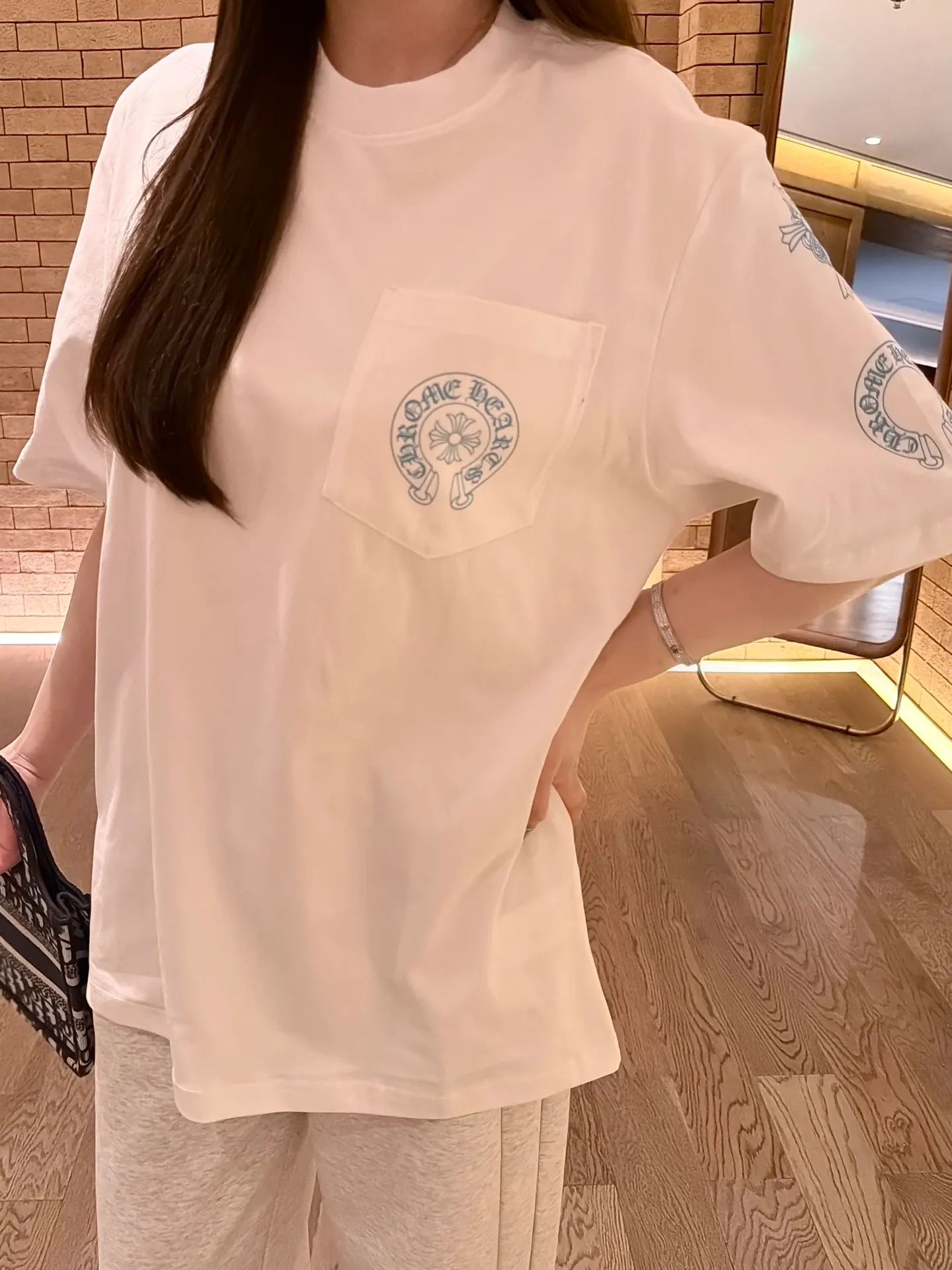 CHROME HEARTS CH Blue T #